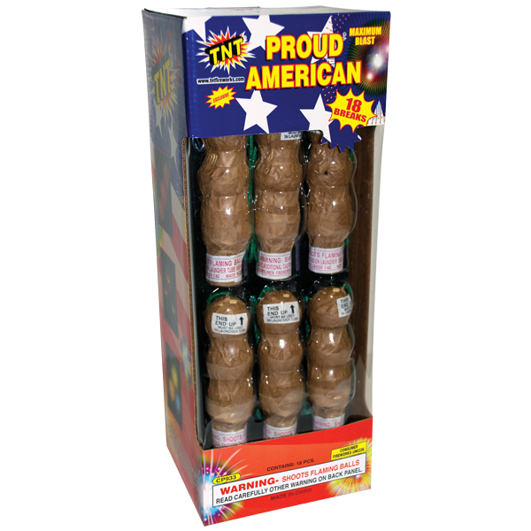 PROUD AMERICAN Firework Reloadable Proud American