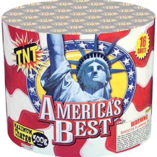 AMERICA'S BEST 500 Gram Firework Aerial Finale America's Best