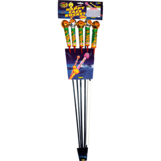 HAPPY FACE ROCKET Firework Rocket Missile Happy Face Rocket