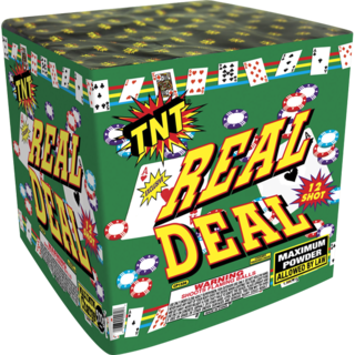 REAL DEAL Firework Aerial Finale Real Deal