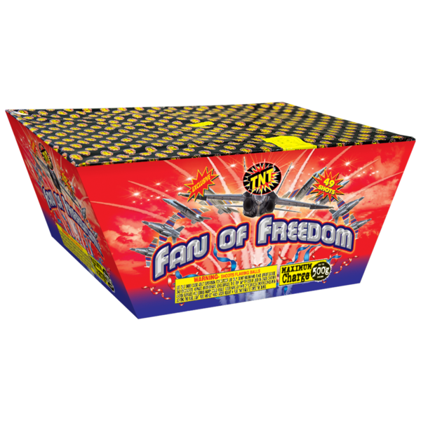 Fan of Freedom 500 Gram Firework Aerial Finale Fan Of Freedom