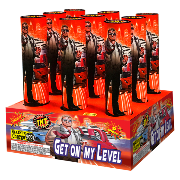 Get On My Level 500 Gram Firework Aerial Finale Get On My Level